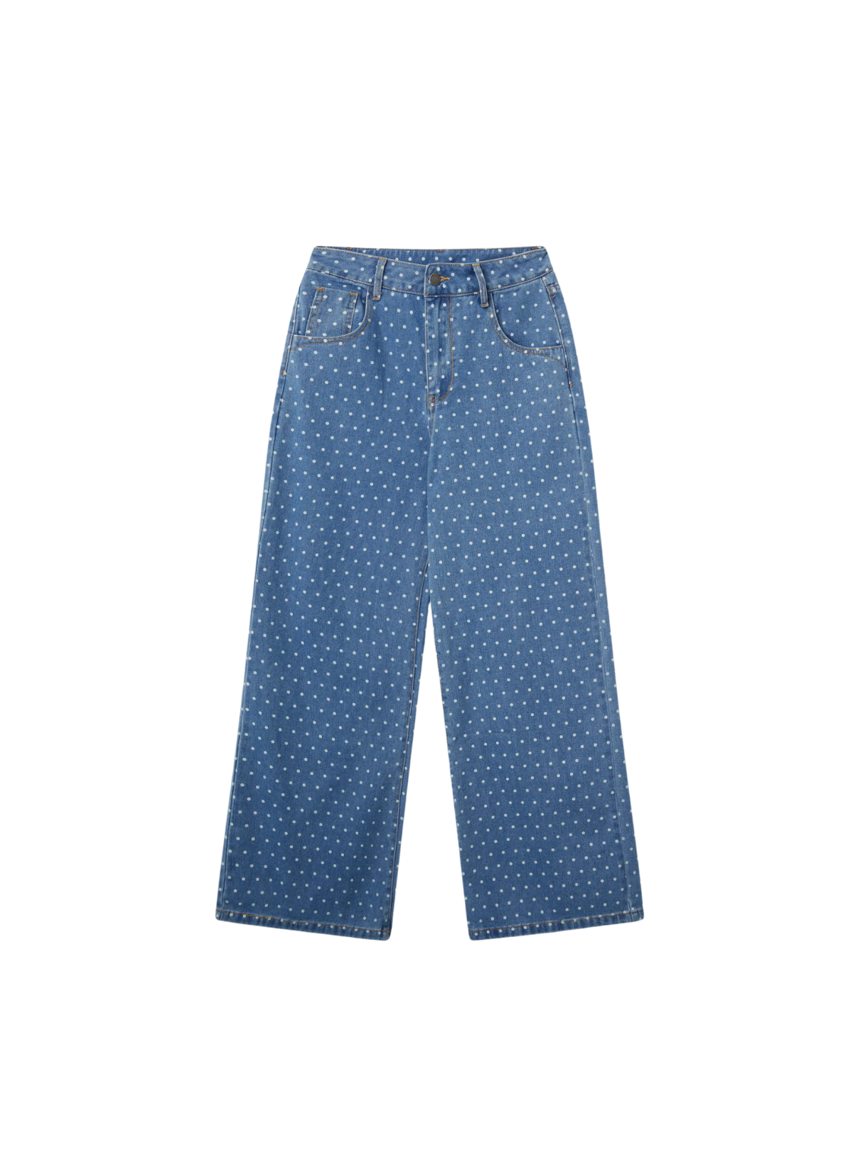 Denim Jeans in Blue with Spots from Compañia Fantastica