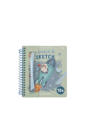 Scratchbook Jim & Friends from Little Dutch