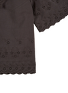 Babette English Embroidery Blouse in Bitume from Emile & Ida