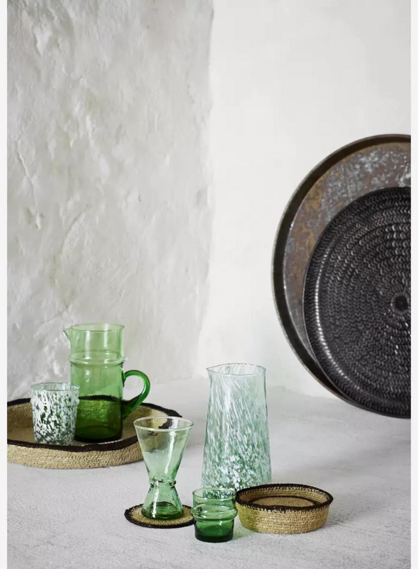 Spearmint Glass Jug from Madam Stoltz