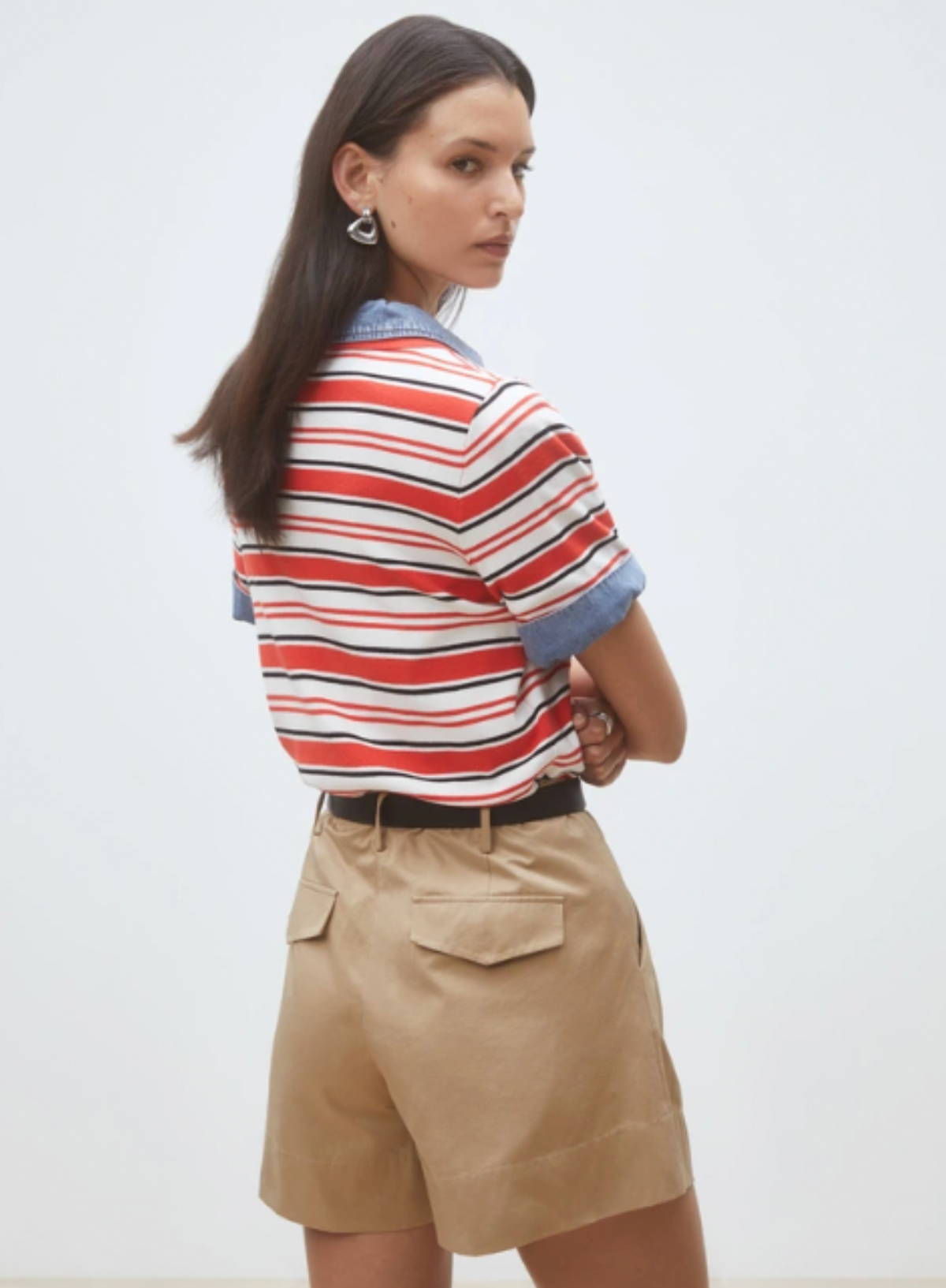 Suncoo Basil Shorts in Camel