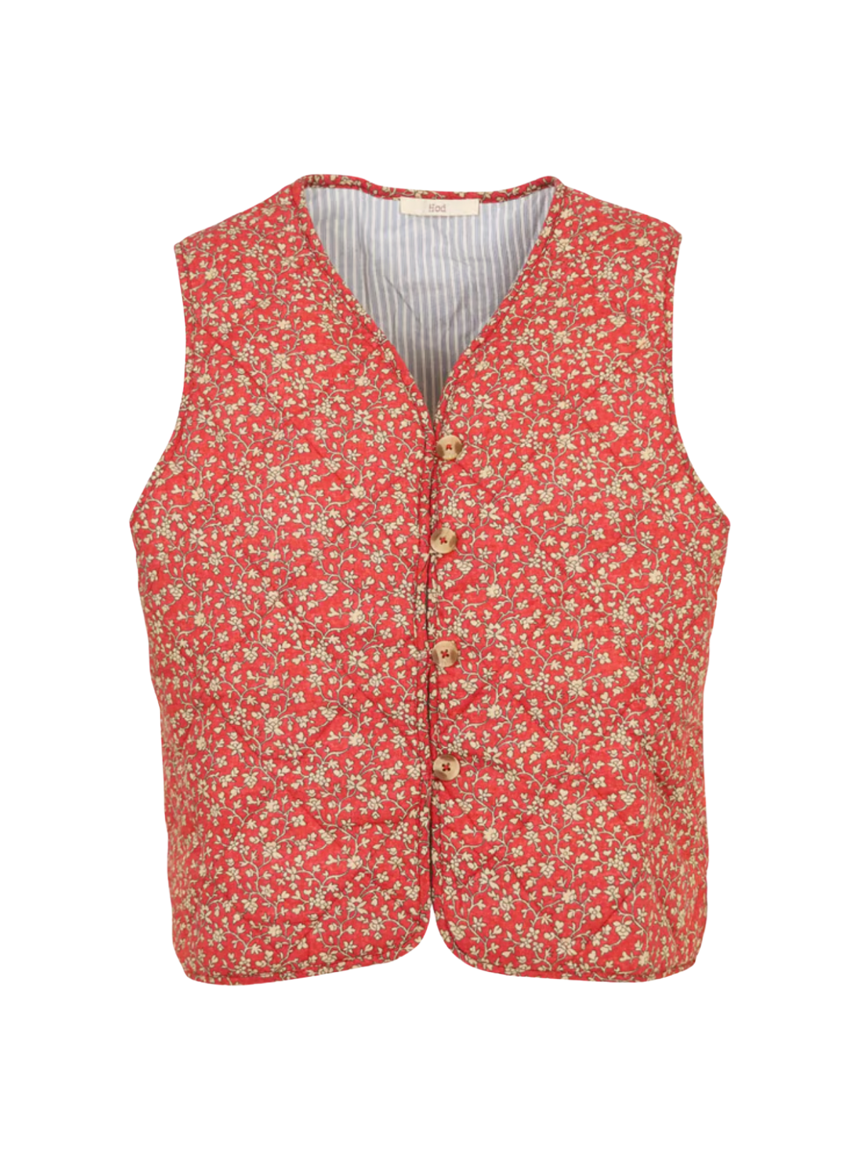 Louisa Gilet in Flower Brick from Hod