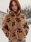 Manteau Cerise Jacket in Caramel from Emile & Ida