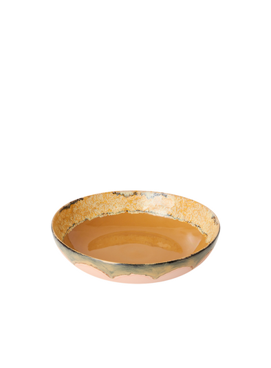 70s Ceramics Salad Bowl in Sunflower from HK Living