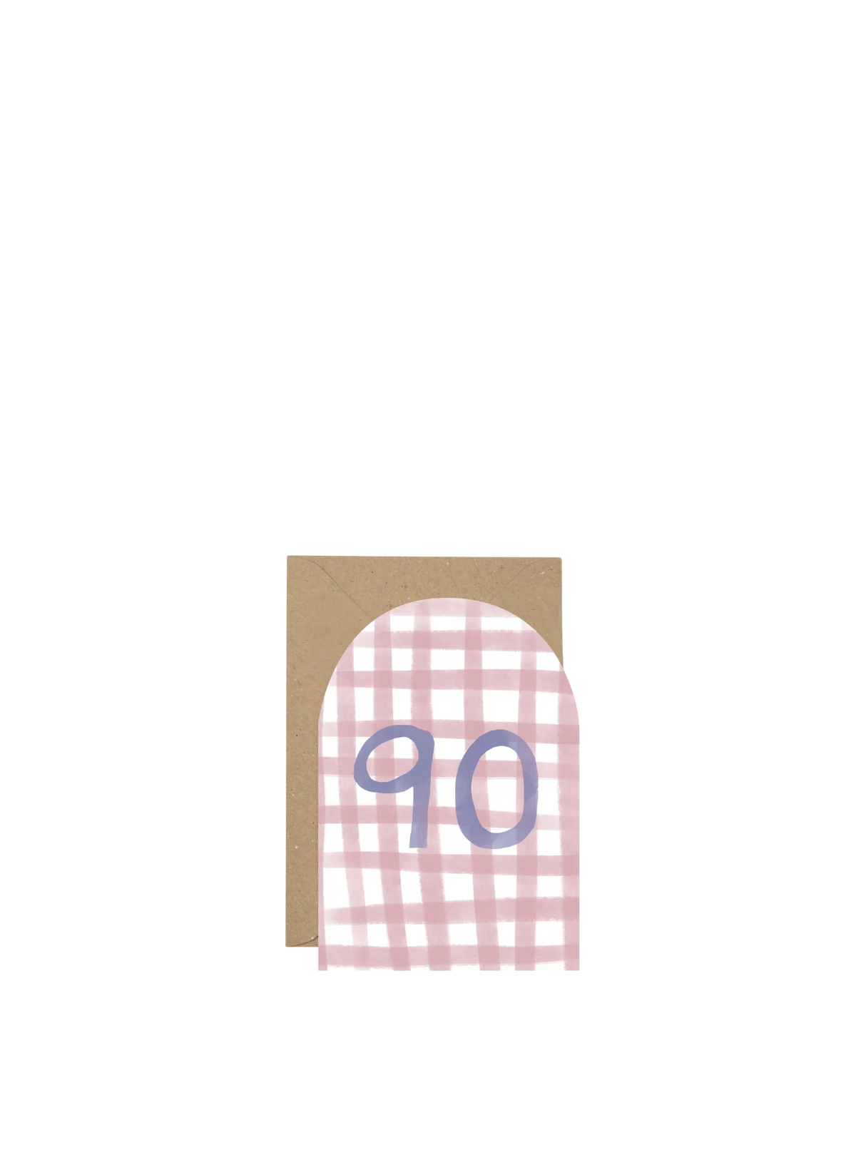 90 Gingham Card from Plewsy
