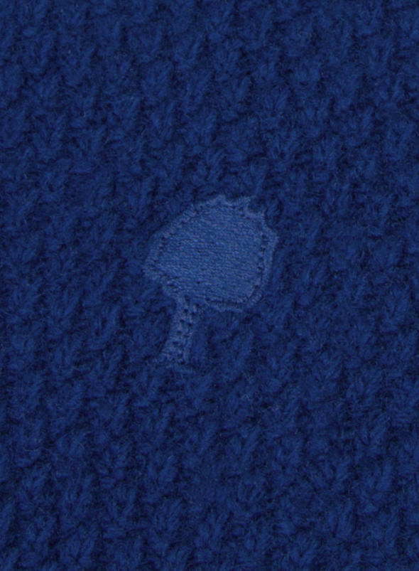 Lucio Wool Pullover in Dark Blue from Faguo