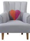 Split Heart Shaped Hook Cushion from Peking Handicraft