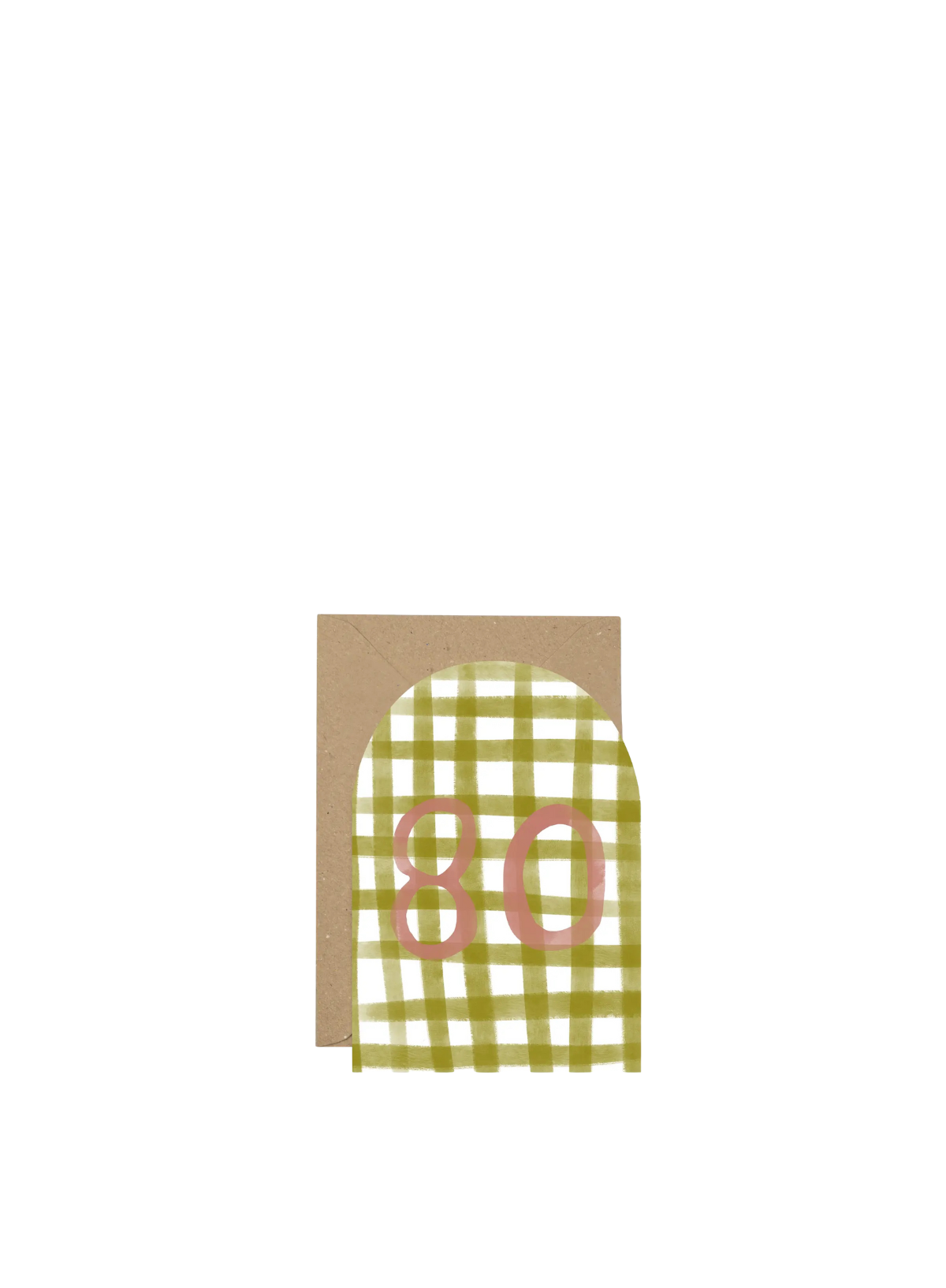 80 Gingham Card from Plewsy