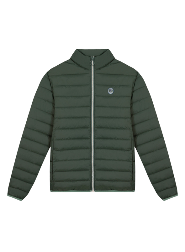 Saou Puffy Jacket in Dark Green from Faguo