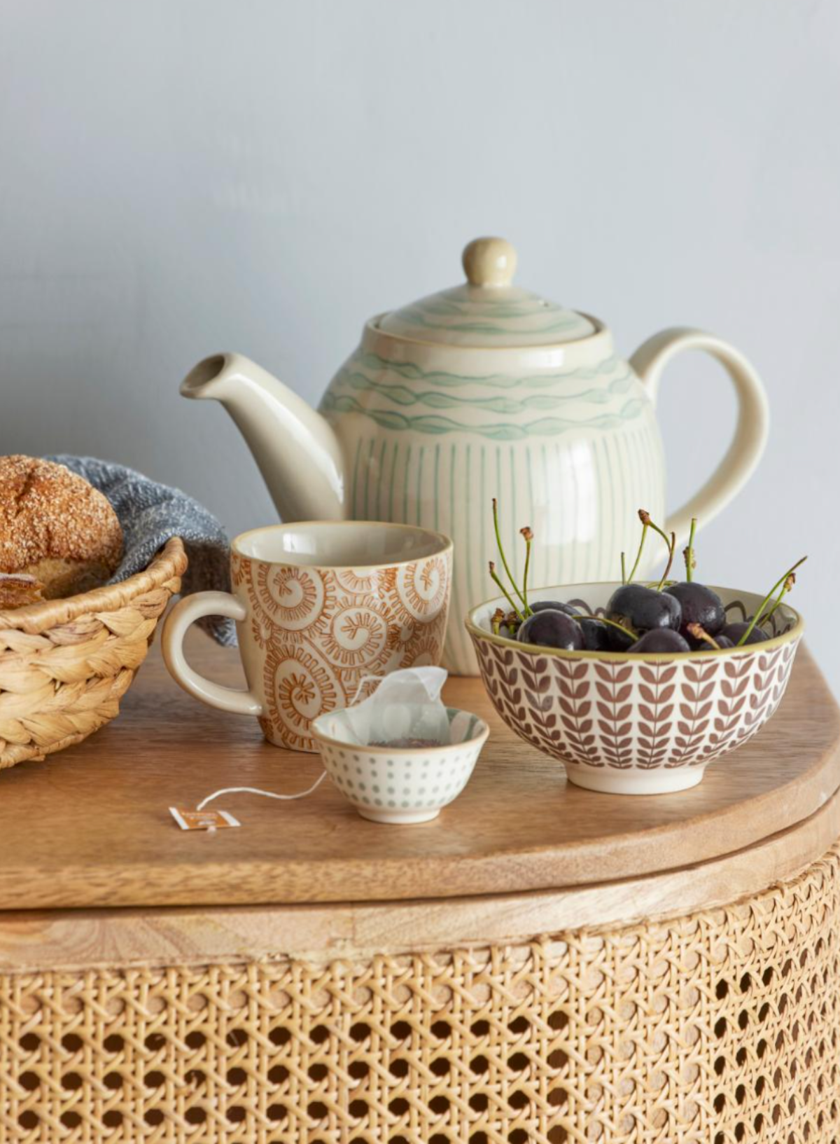 Maple Stoneware Bowl from Bloomingville