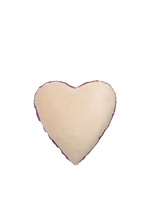 Split Heart Shaped Hook Cushion from Peking Handicraft