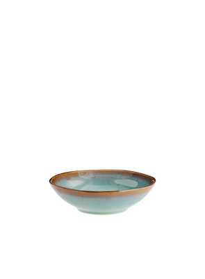 Medium Asta Green Stoneware Dish from Madam Stoltz