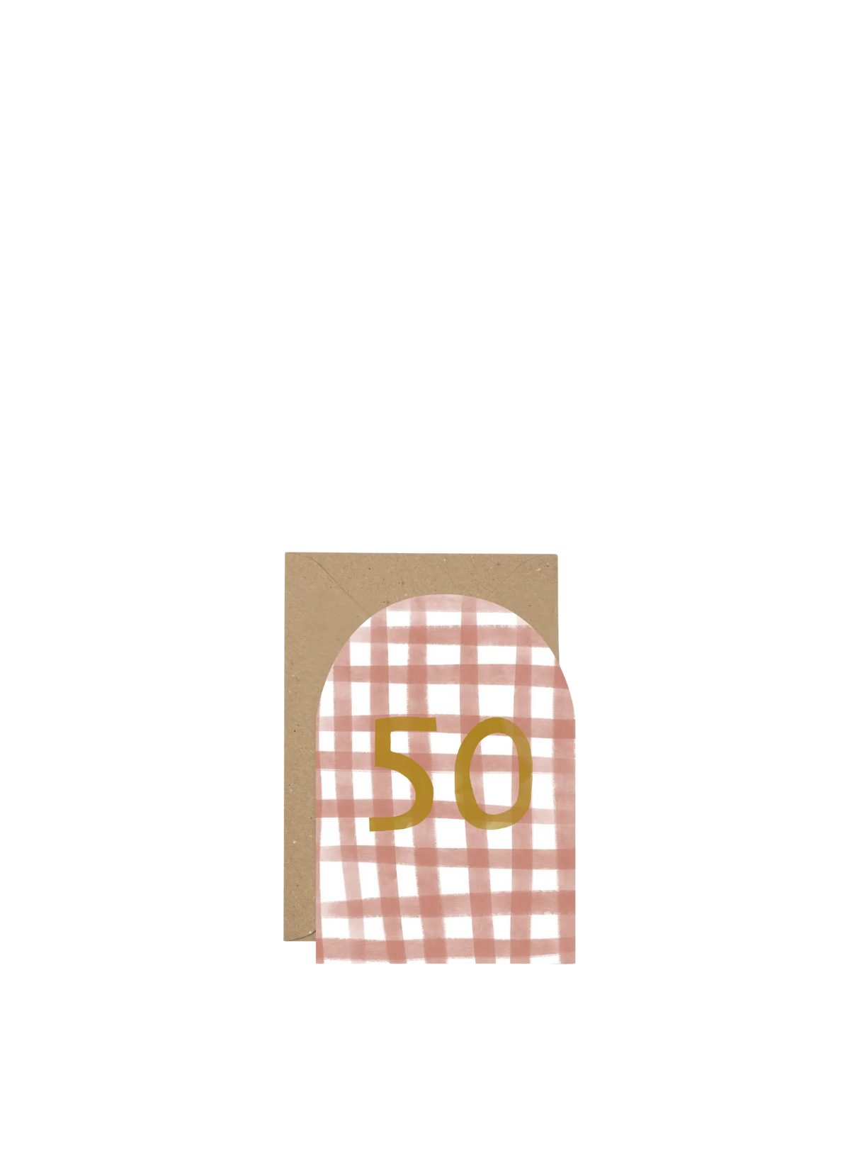 50 Gingham Card from Plewsy