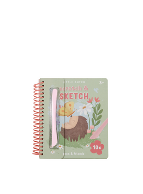 Scratchbook Rosa & Friends from Little Dutch