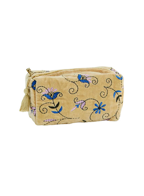 May Embroidered Wash Bag from Madam Stoltz