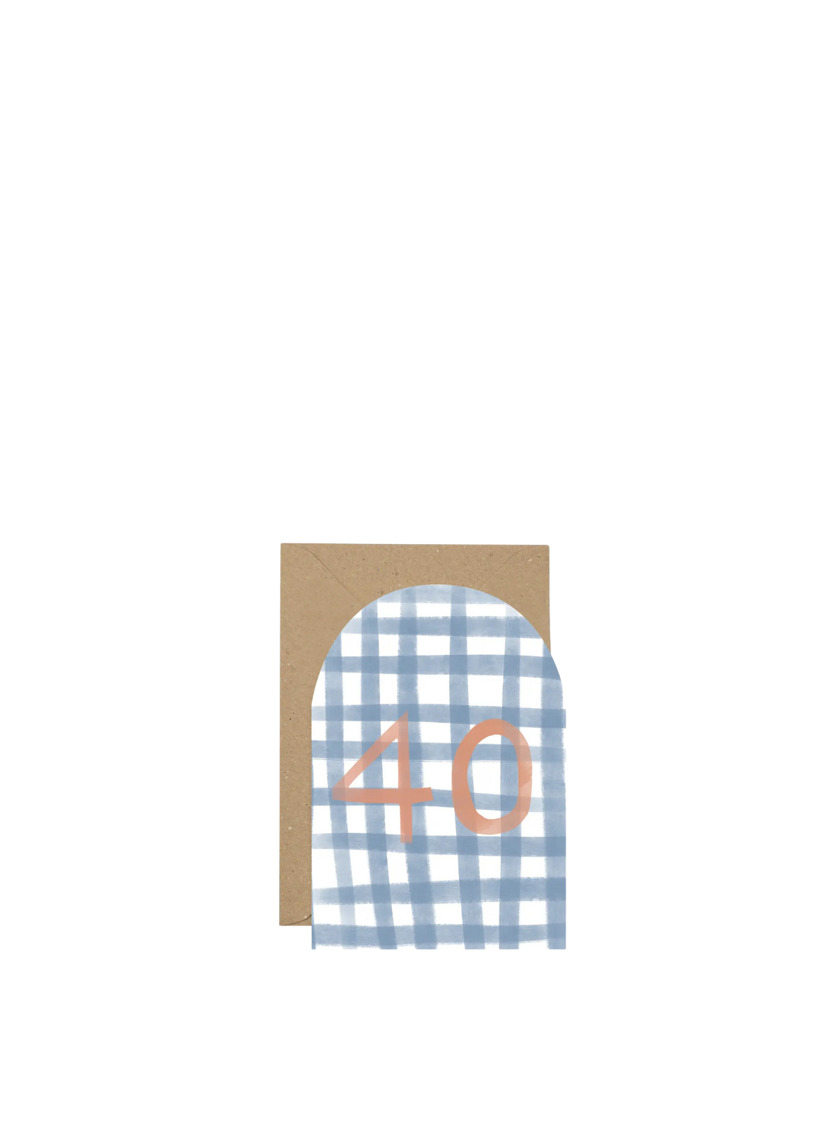 40 Gingham Card from Plewsy