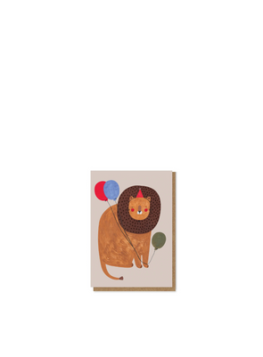 Lion Card from Daria Solak Illustrations