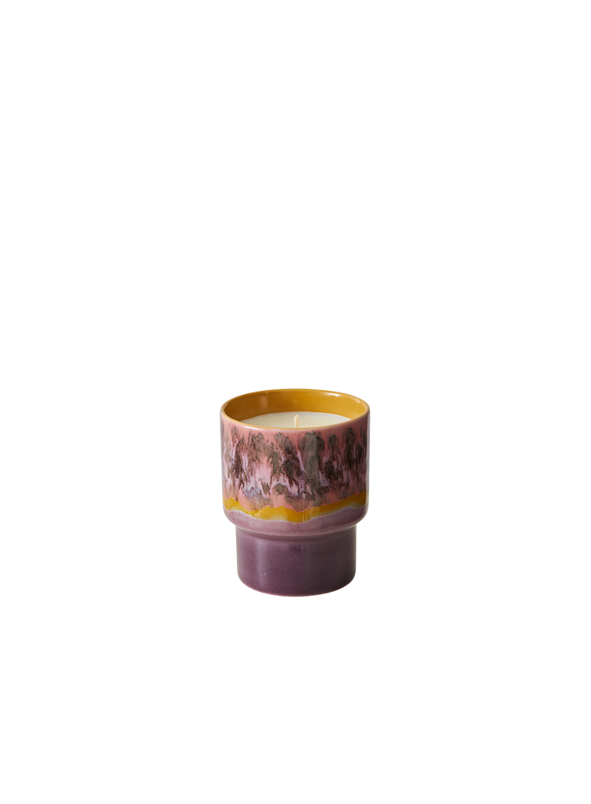70s Ceramics Small Scented Candle: Cape Town from HK Living