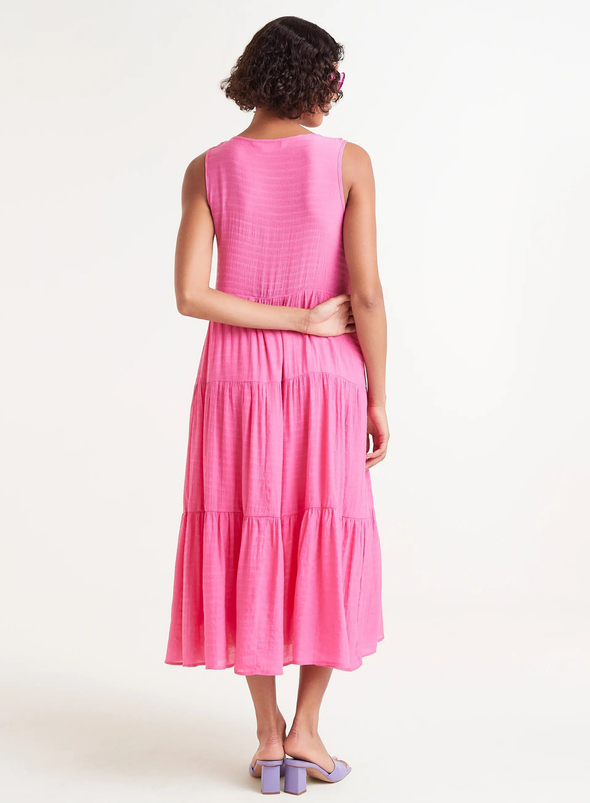 Midi Dress in Pink from Compañia Fantastica