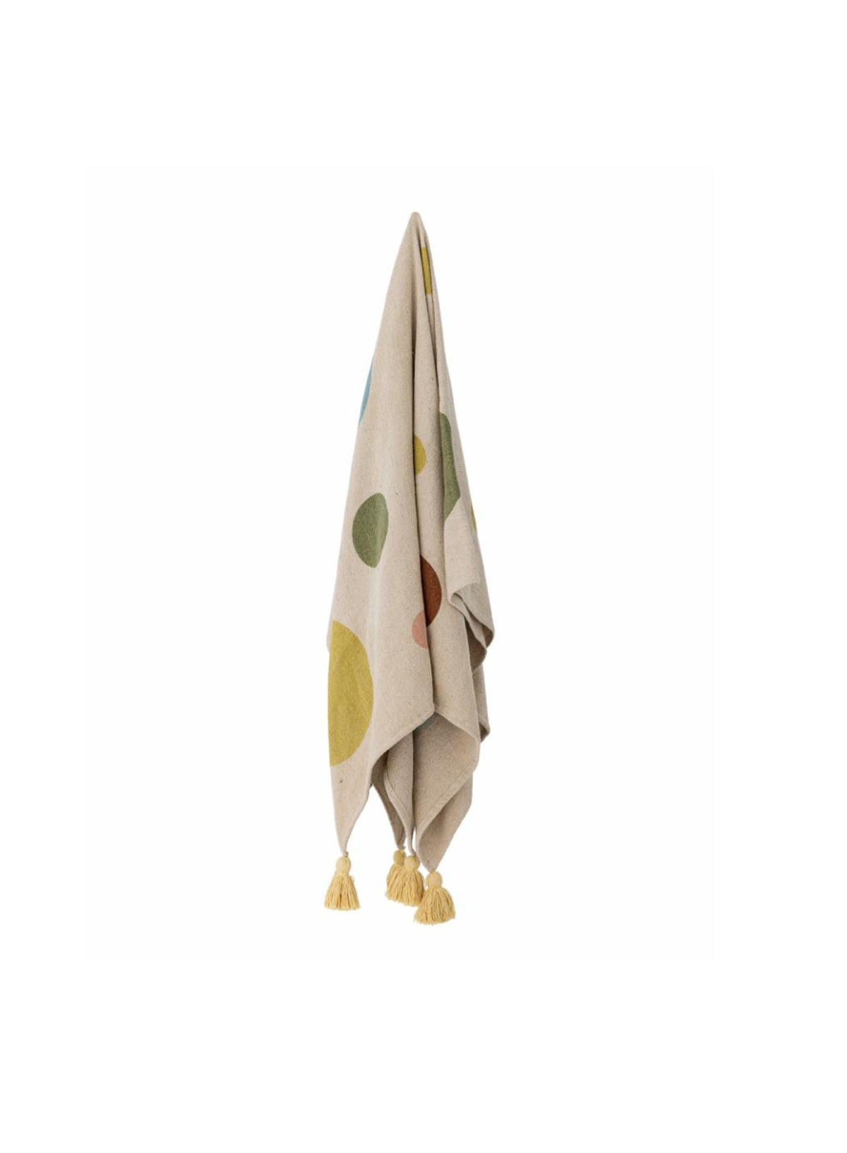 Clennie Nature Recycled Cotton Throw from Bloomingville
