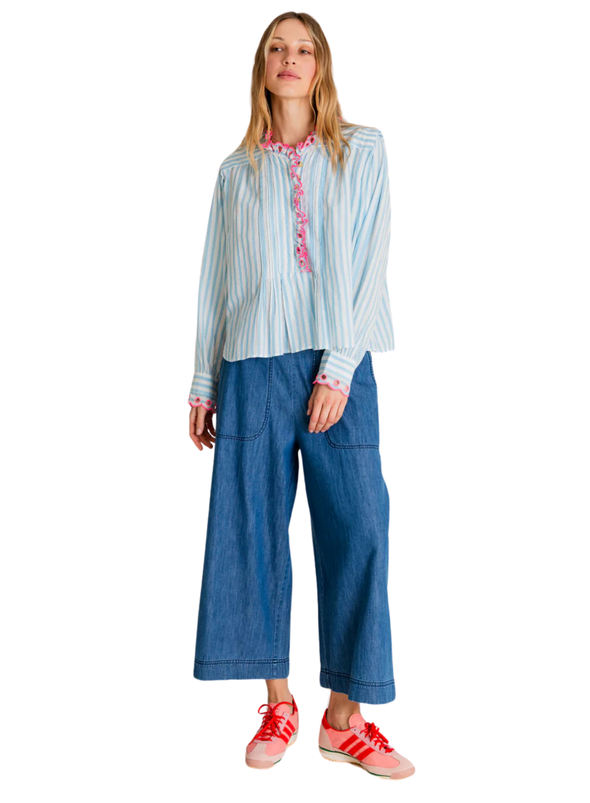Etienne Shirt in Chalk/Neon from Bonté