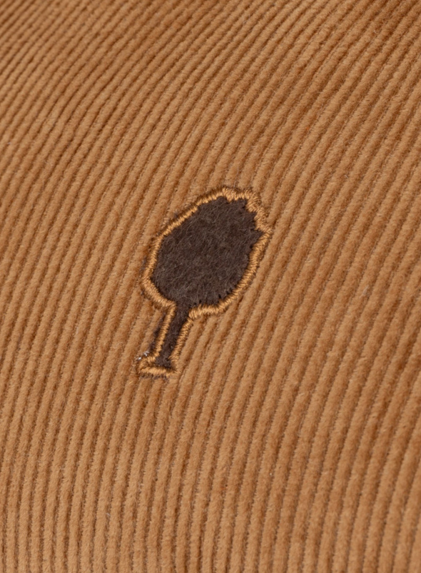 Recycled Cotton Washbag in Camel from Faguo