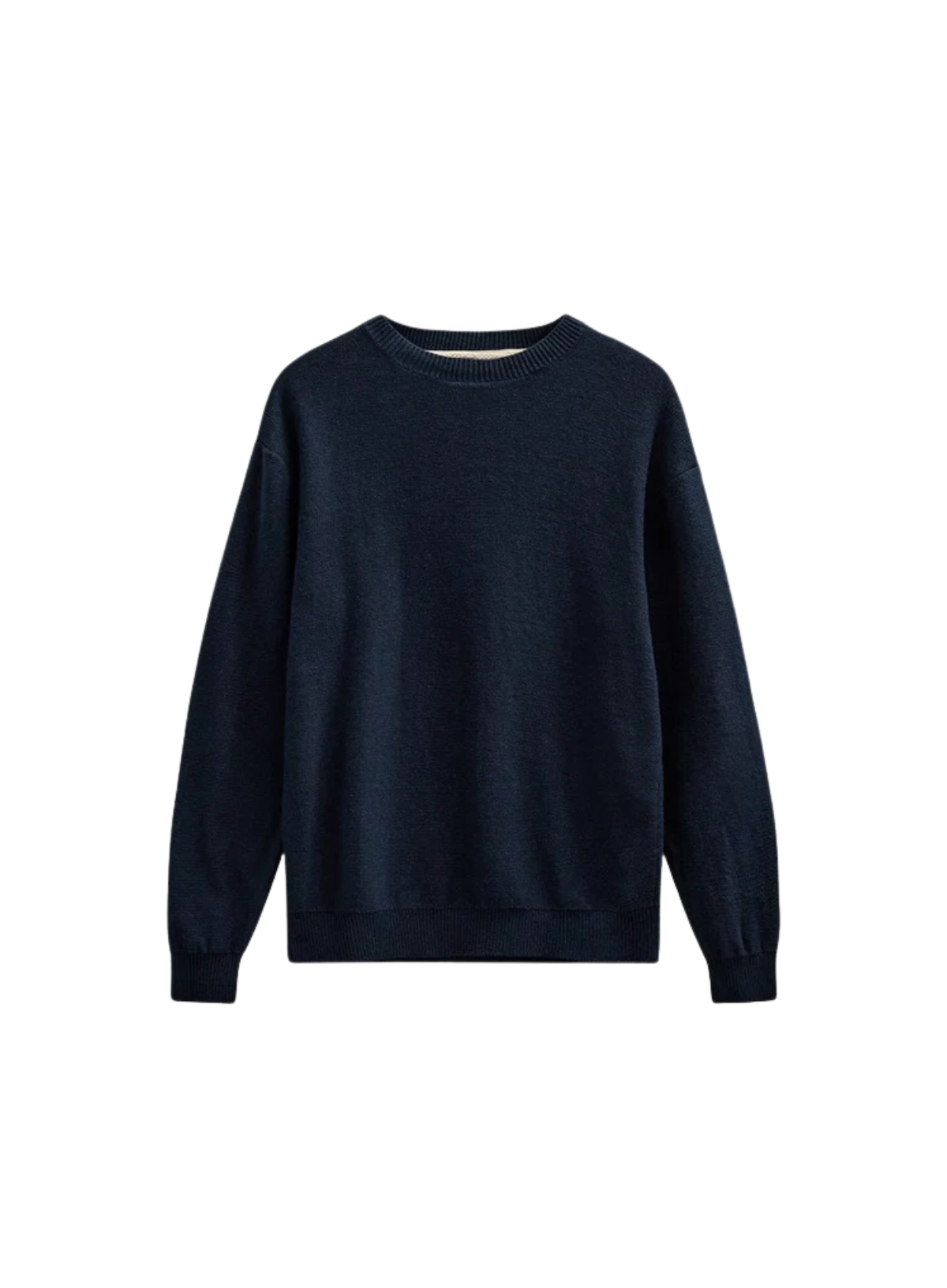 Anerkjendt Ebbe Cotton/Silk Knit in Sky Captain