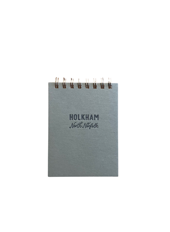 City Sans Sherif Script Jotter in Sage Holkham from Ruff House Print Shop