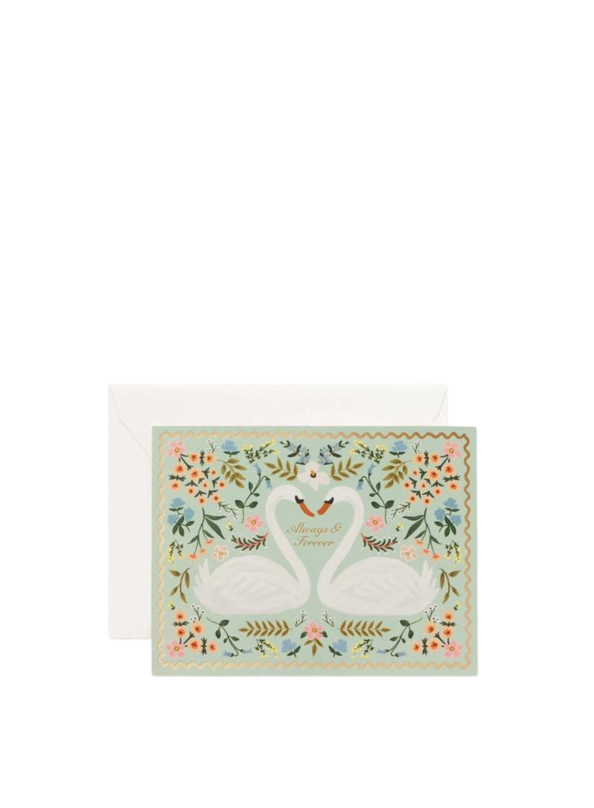 Always & Forever Swans Card from Rifle Paper Co.