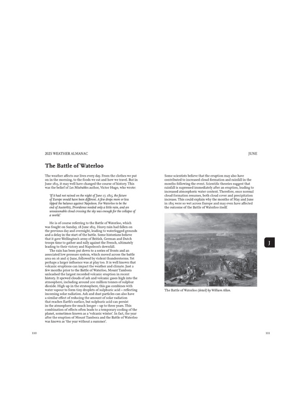 Weather Almanac: A Guide to 2025