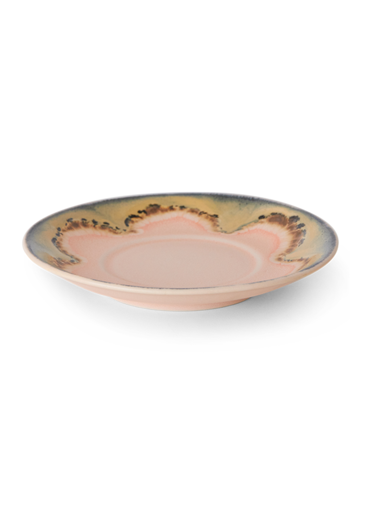 70s Ceramics Saucer in Gem from HK Living