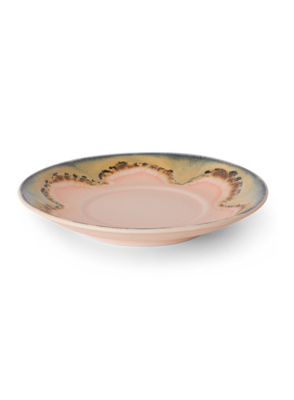 70s Ceramics Saucer in Gem from HK Living