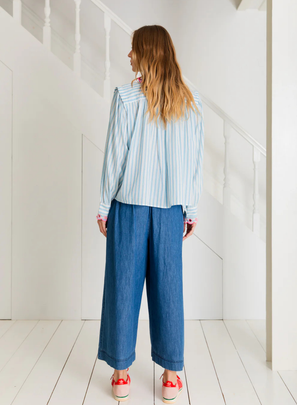 Etienne Shirt in Chalk/Neon from Bonté