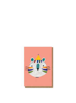 Party Tiger Card from Daria Solak Illustrations
