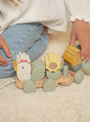 Little Farm Chicken Stacking Train from Little Dutch