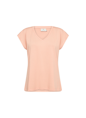 Lise T-Shirt in Peach Nectar from Kaffe