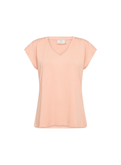 Lise T-Shirt in Peach Nectar from Kaffe