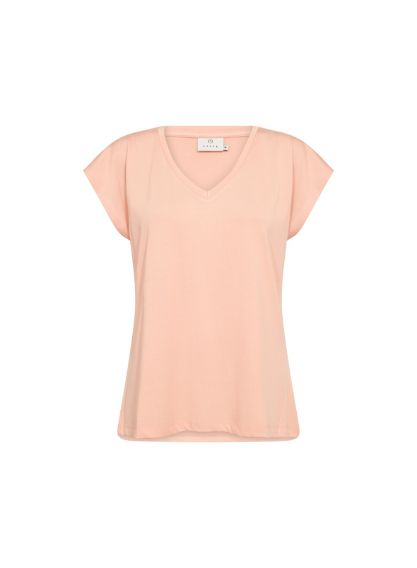 Lise T-Shirt in Peach Nectar from Kaffe
