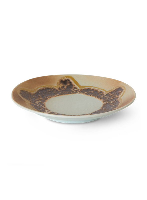 70s Ceramics Saucer in Rocky from HK Living