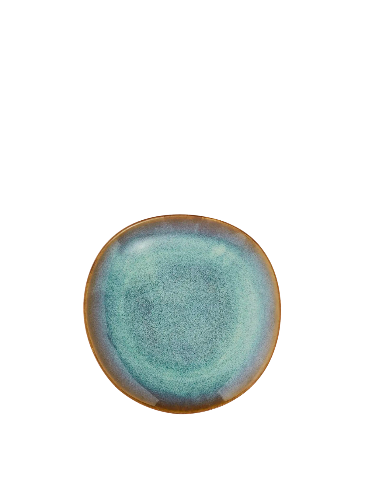 Asta Stoneware Green Lunch Plate from Madam Stoltz