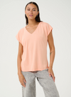 Lise T-Shirt in Peach Nectar from Kaffe