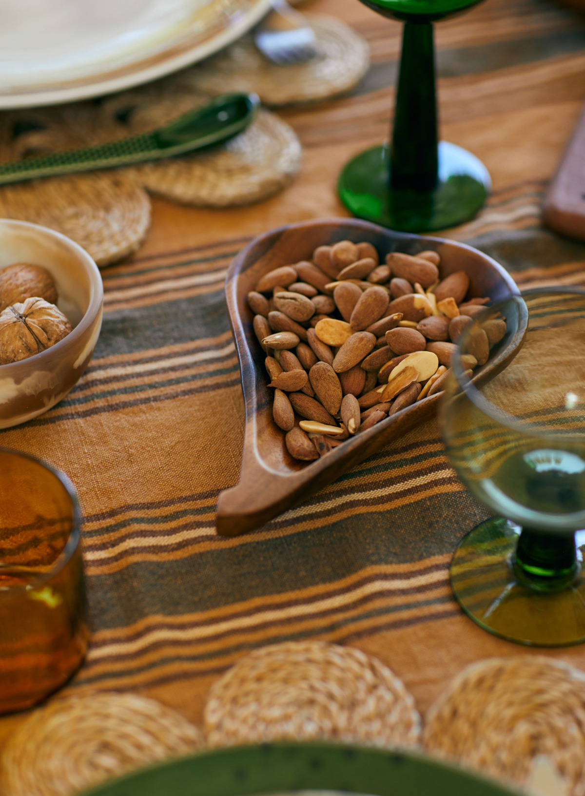Acacia Pear Bowl Large from HK Living