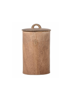 Brown Buddy Jar with Lid from Bloomingville
