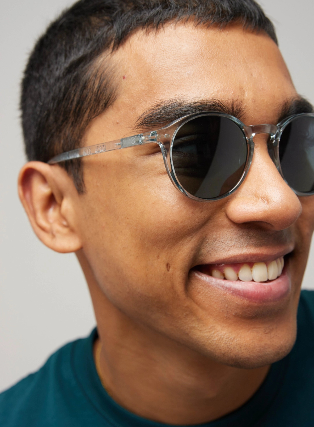#D Sunglasses in Frozen Blue from Izipizi