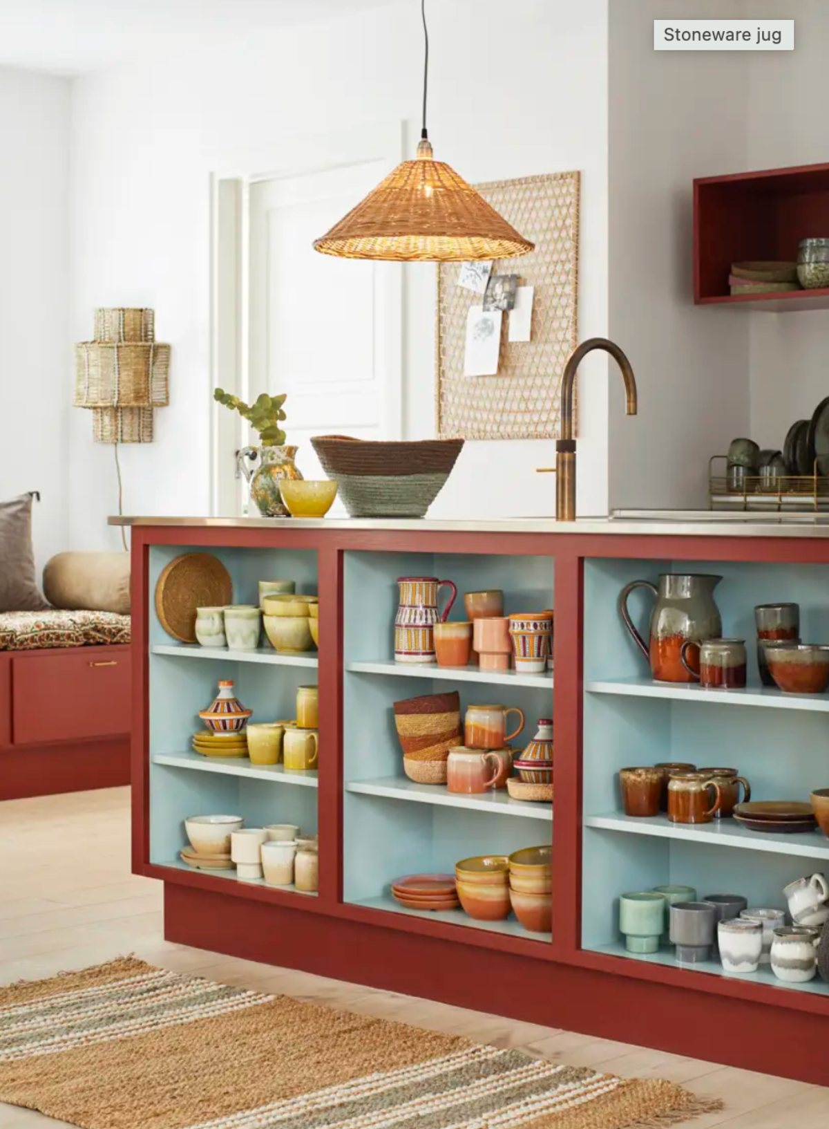 Wallace Stoneware Jug from Madam Stoltz