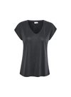 Lise T-Shirt in Washed Black from Kaffe