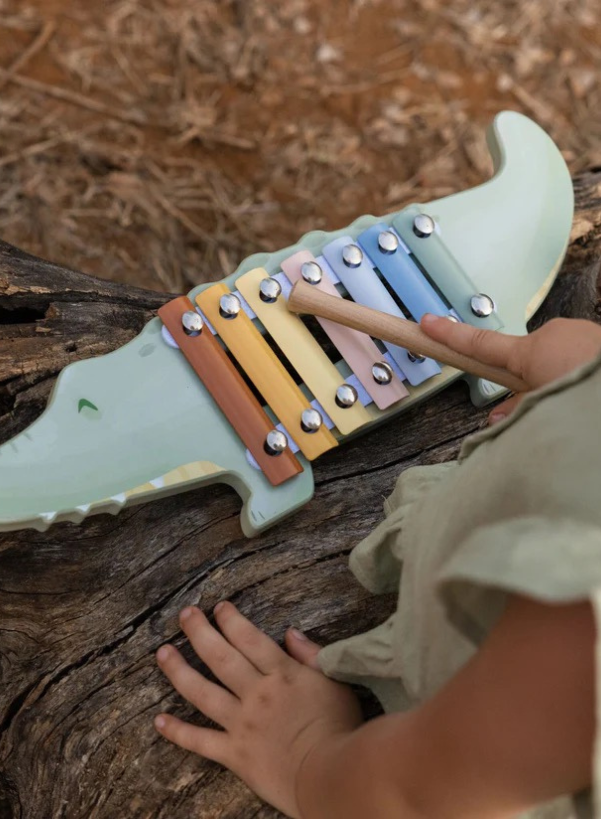 Little Dutch Xylophone Crocodile - Safari Friends