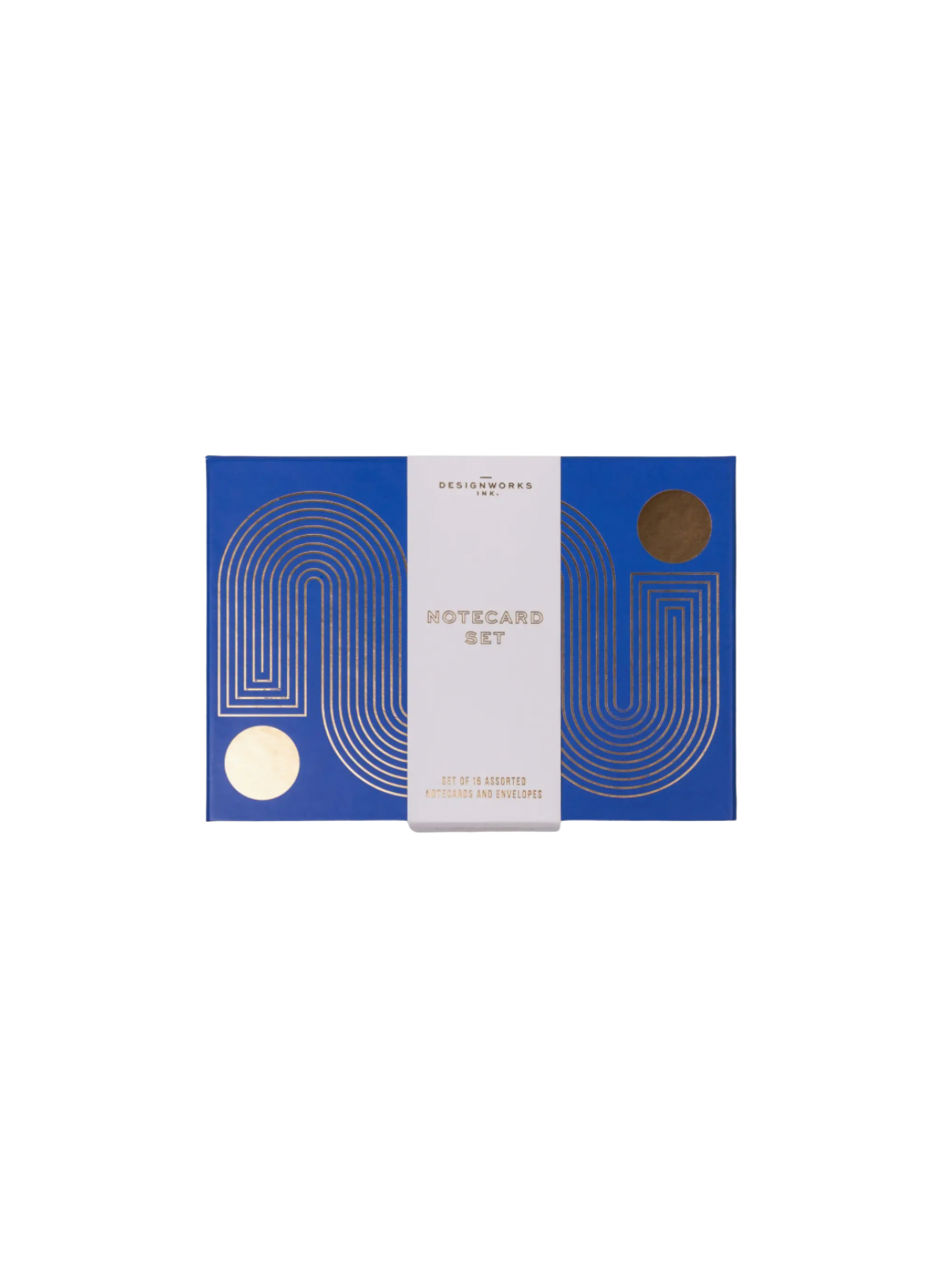 Designworks Credit Radiant Notecards - Set of 16 Assorted