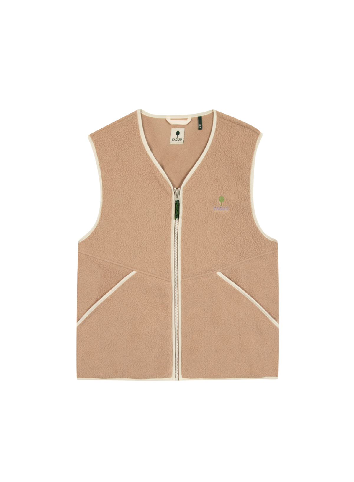 Faguo Teillay Fleece Jacket in Taupe