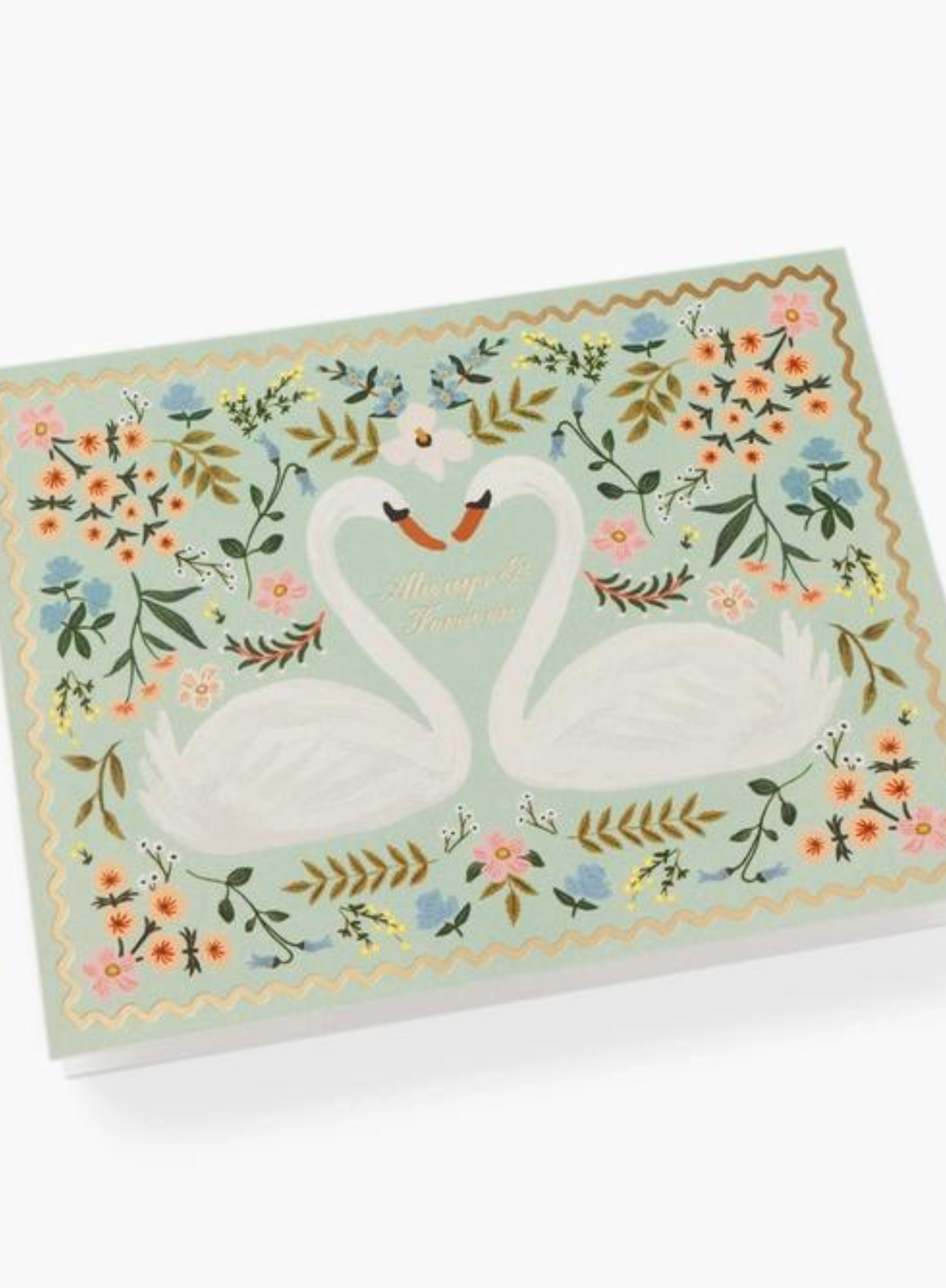 Always & Forever Swans Card from Rifle Paper Co.